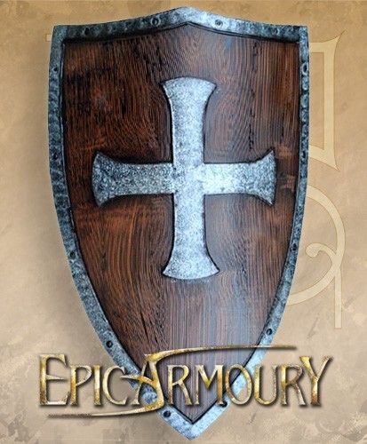 Templar Shield - Wood
