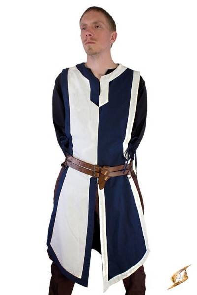 Basic Tabard - Blue/Offwhite