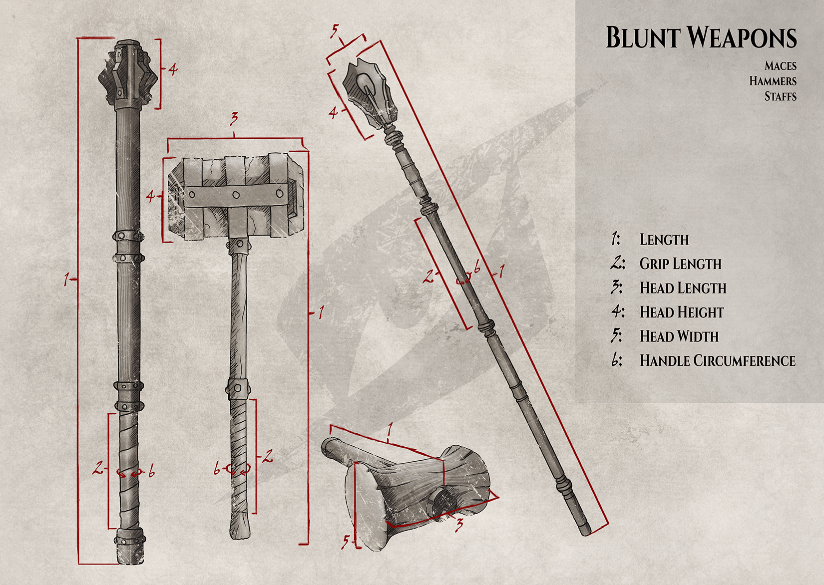 Size-guide-Hammers-and-maces