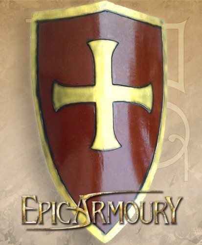 Templar Shield - Red