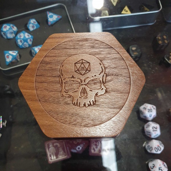 Premium Dice Box - Wood