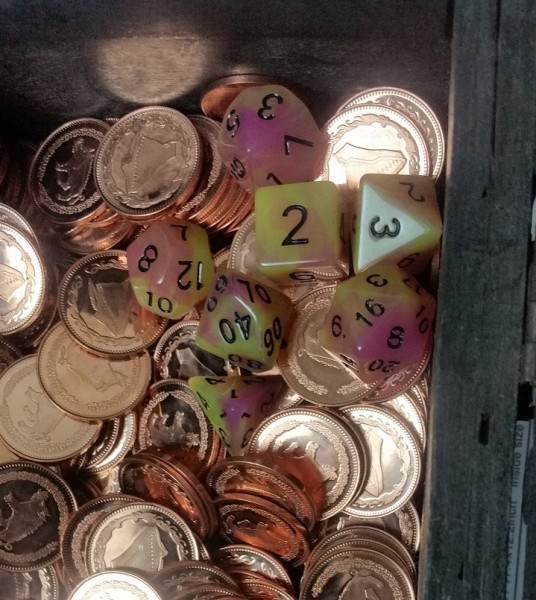 Deadly Glowing Dice