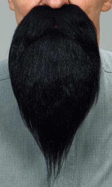 Thick Mo and Long Beard Black