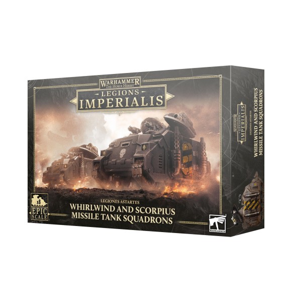 Legions Imperialis: Whirlwind &amp; Skorpius Missile Tank Squadrons