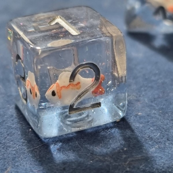 Fish Filled Dice