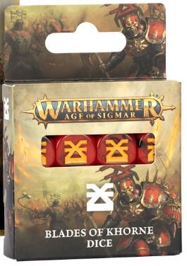 Age Of Sigmar: Blades Of Khorne Dice