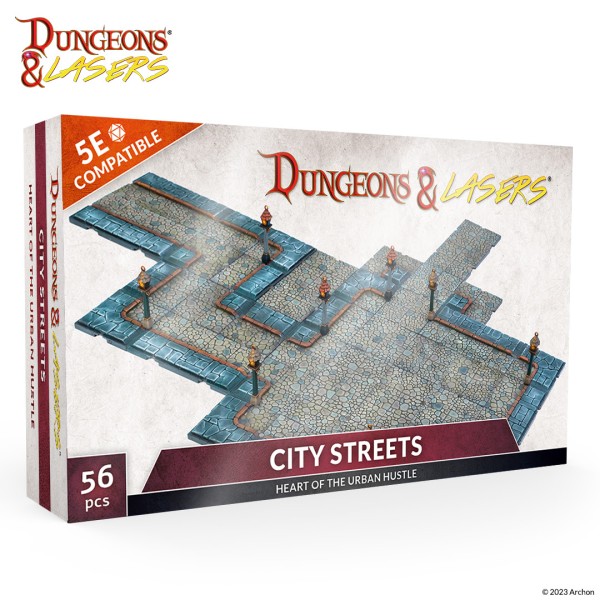 Dungeons &amp; Lasers: Expansion Bits - City Streets