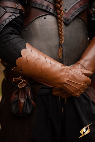 Scales Gloves - Leather