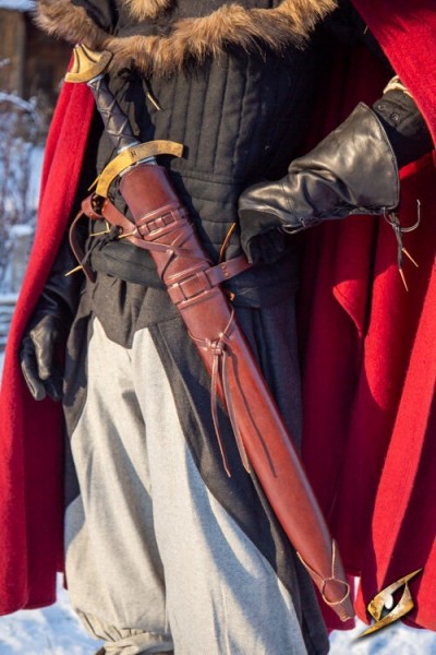 Knights Scabbard - Genuine Leather