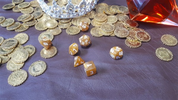 Plastic Polyhedral Dice Sets