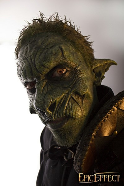 Orc Half Face - Green