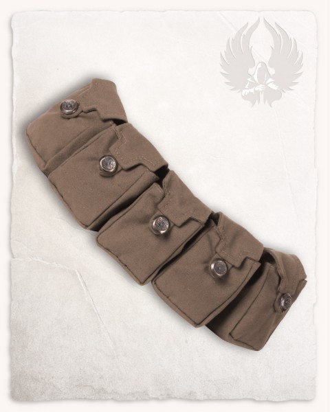 Borchard five-bag-belt brown