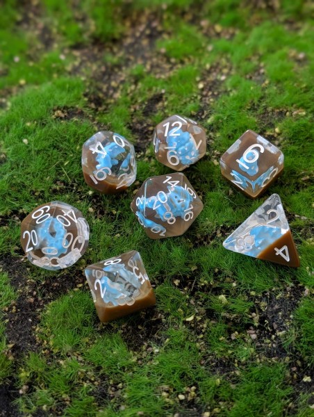 Mushroom Filled Dice