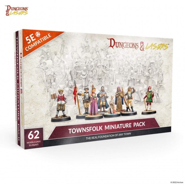 Townsfolk Miniature Pack - Miniatures