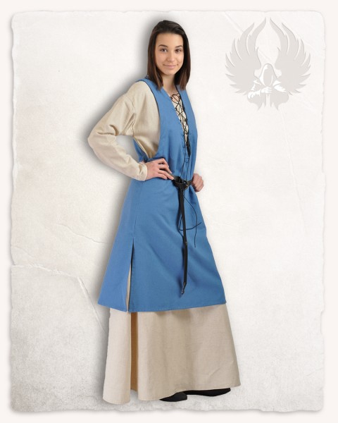 Lenora Sleeveless Tunic - Light Blue