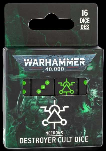 Necrons: Destroyer Cult Dice