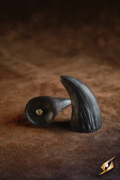 Mountable Demon Horns Medium Unpainted
