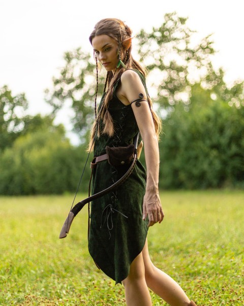 Lunette Suede Dress
