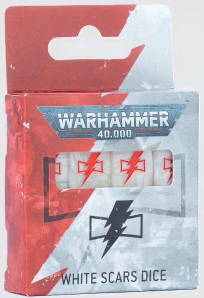Warhammer 40000: White Scars Dice