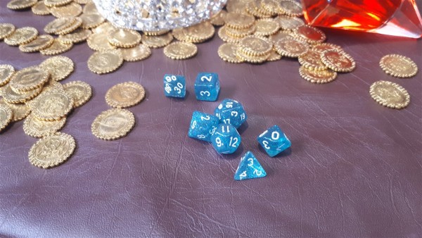 Plastic Polyhedral Dice Sets