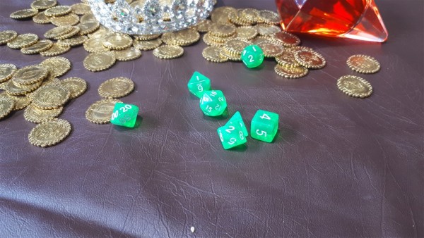Plastic Polyhedral Dice Sets