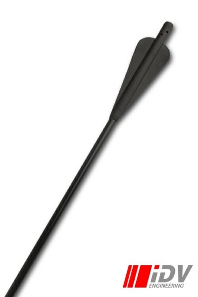 Round Head Bolt - 15" - Black/Black