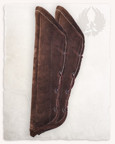 Leopold Padded Bracers - Suede