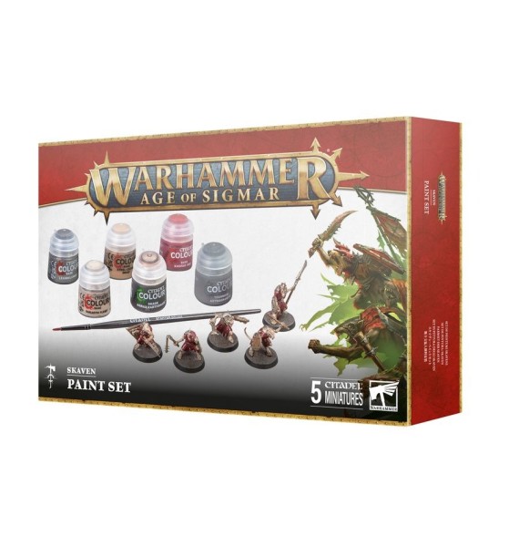 AOS Skaven + Paint Set