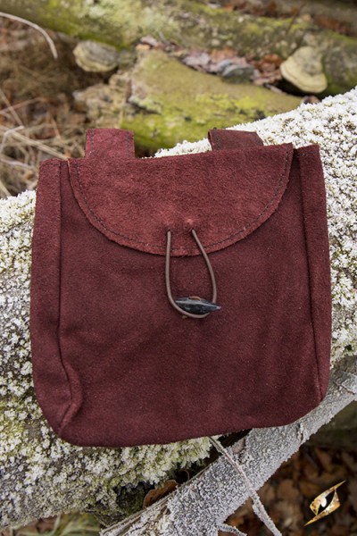 Brown Thin Leather Bag (Large)