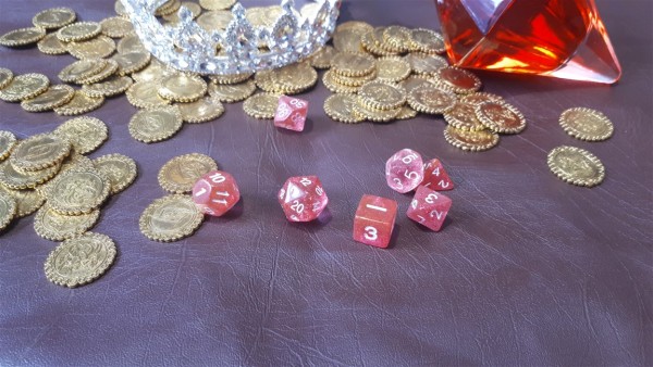 Plastic Polyhedral Dice Sets