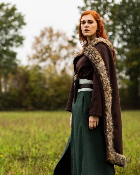 Bjorn Fur Cape