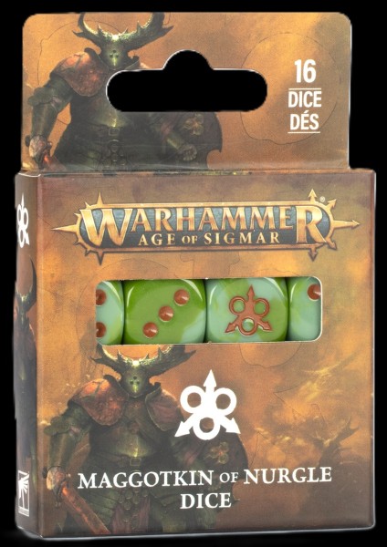 Age Of Sigmar: Maggotkin Of Nurgle Dice