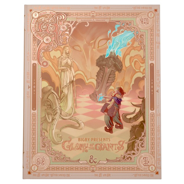 D&amp;D Dungeon &amp; Dragons Bigby Presents Glory of the Giants Hardcover Alternative Cover