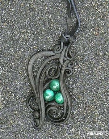 Malachite pendant