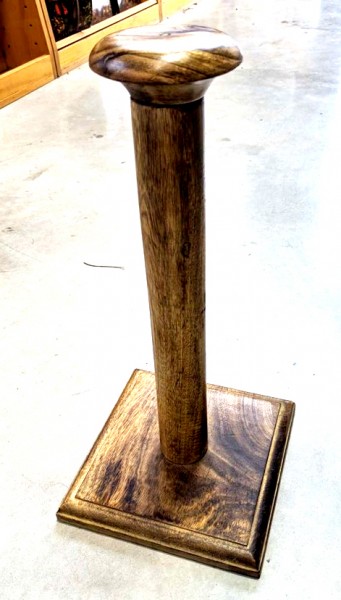 Helmet Stand - Wood