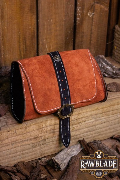Morwen Belt Bag Orange Suede