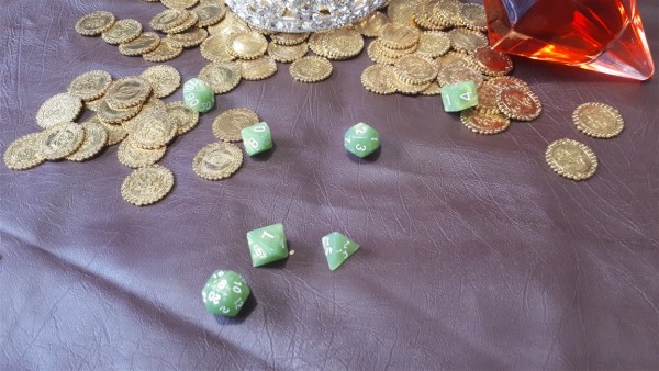 Plastic Polyhedral Dice Sets