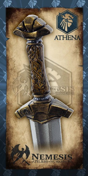 Athena Viking Sword - Notched