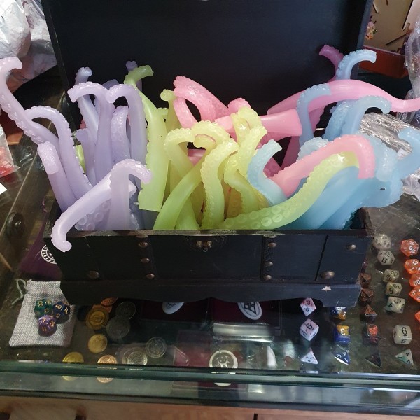 Glowing Finger Tentacles