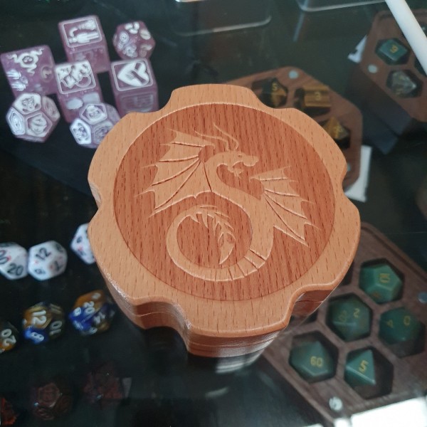 Premium Dice Box - Wood