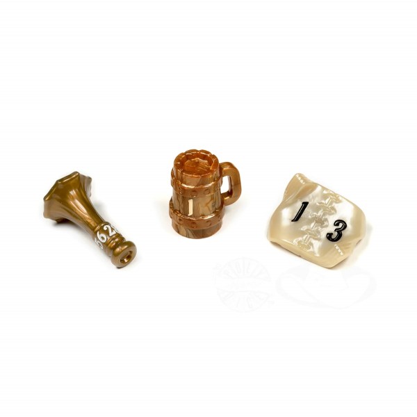 Bard Troubadours Trio Dice