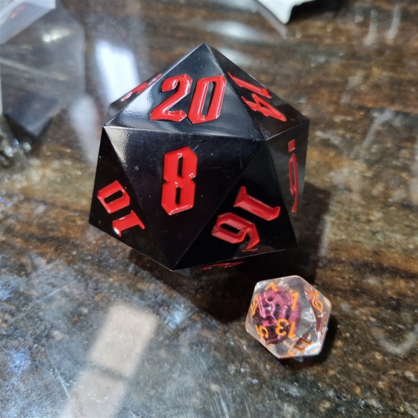 55mm Acrylic D20