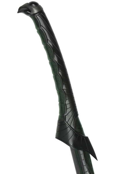 Dark Elven Saber - Green - Short