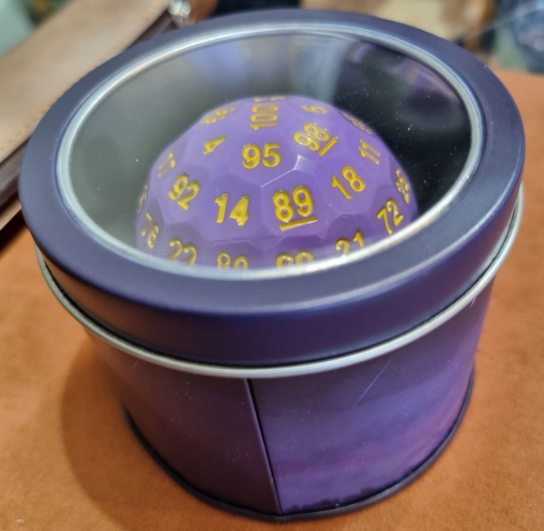 D100 Acrylic Boxed 50mm