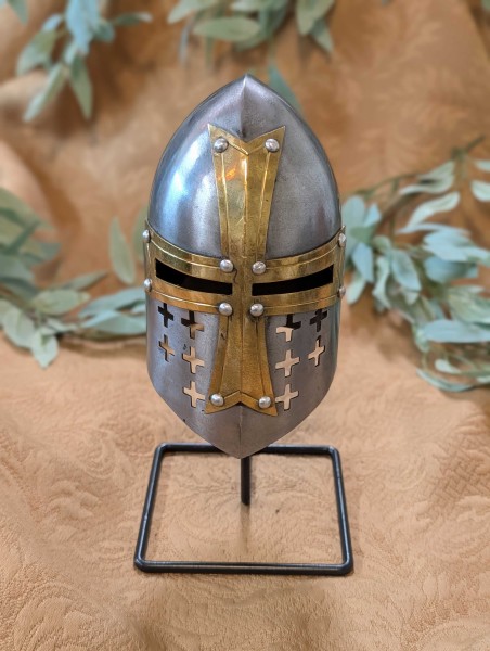 Miniature Crusader Helmet-Copy