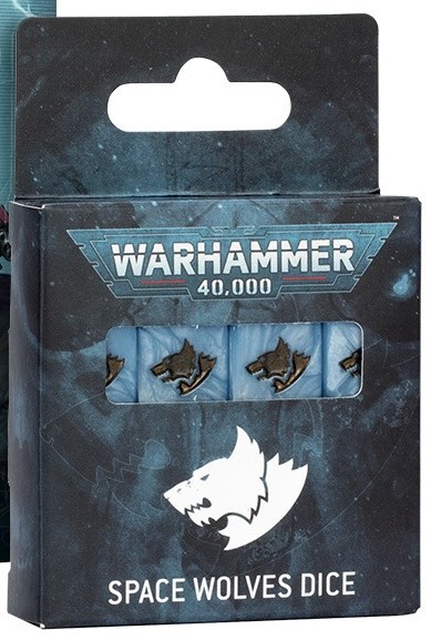 Warhammer 40000: Space Wolves Dice