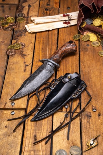 Rangers Knife With Sheath - Left Side