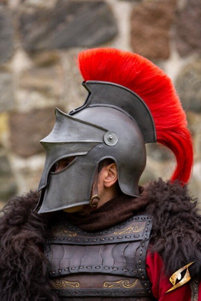Corinthian Helmet with Plume