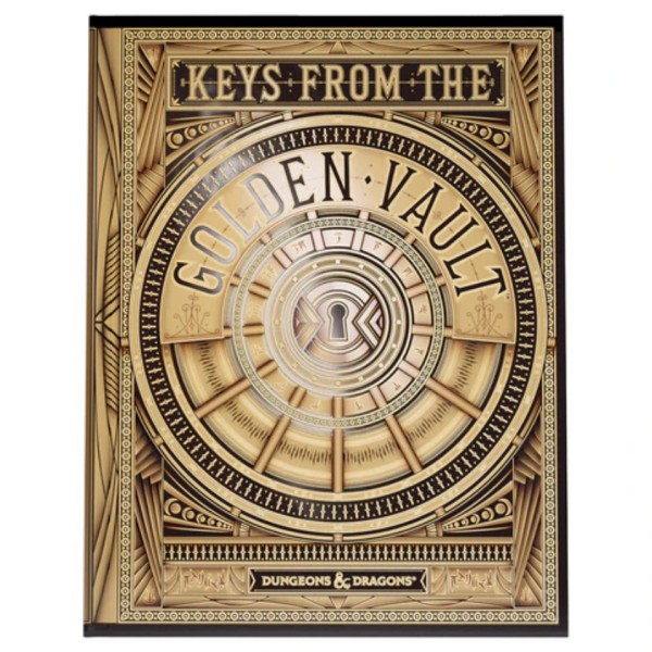 D&amp;D Dungeons &amp; Dragons Keys From the Golden Vault Hardcover Alternative Cover