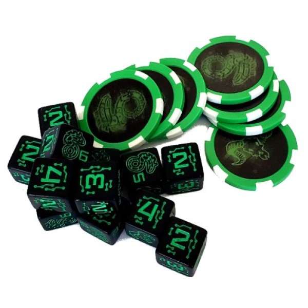 Shadowrun Dice & Edge Tokens